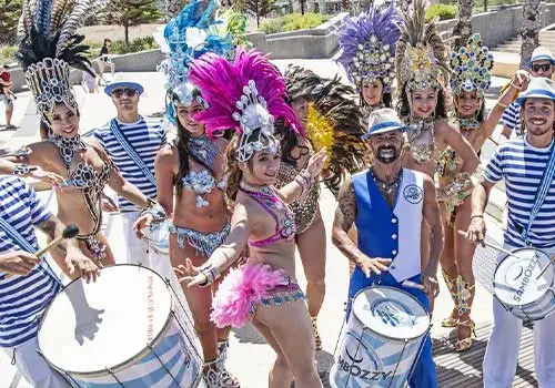 Brazilian Dancers +Drummer