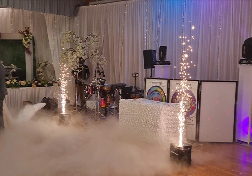 sparkling cole fire machines